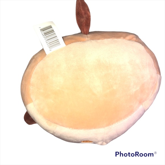 Squishmallow 8" Doug the Brown Dog W/ Eye Patch Stuffed Animal Plush Paw Prints - Picture 6 of 12